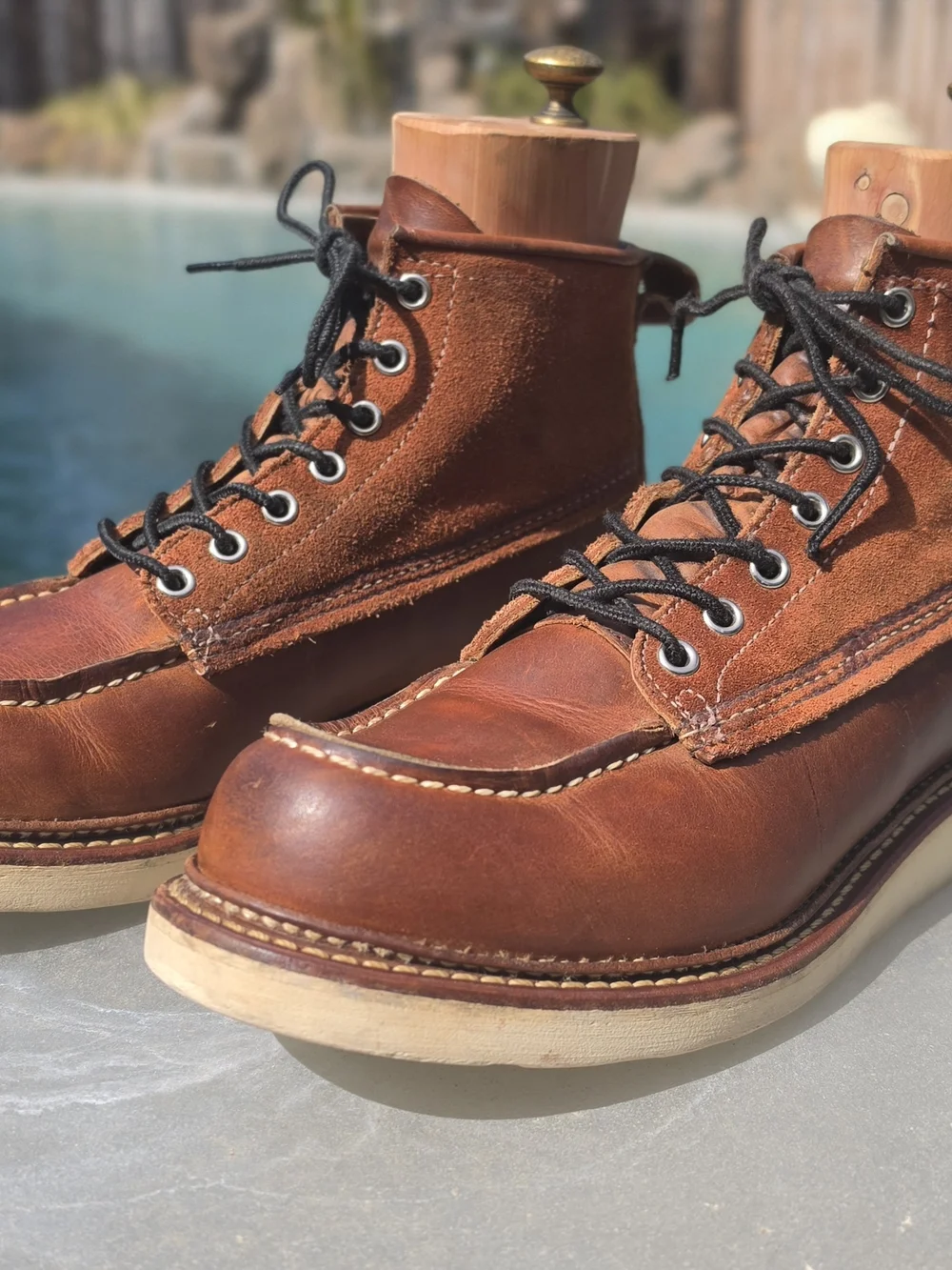 Red Wing Shoes X Todd Snyder Irish Setter 4314 Moc Toe Boots Size 8D